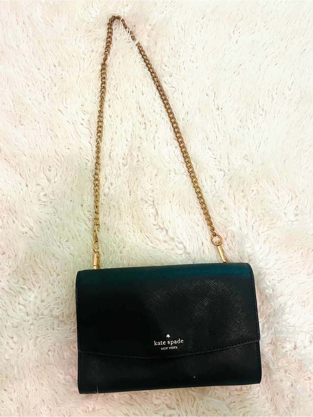 ♠️Kate Spade New York | Convertible Black Wallet on Chain / Crossbody Clutch♠️